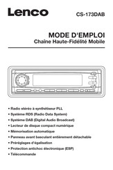 LENCO CS-173DAB Mode D'emploi