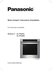 Panasonic HL-PF685S Mode D'emploi & Instructions D'installation