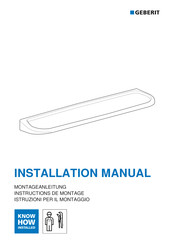 Geberit Renova Instructions De Montage