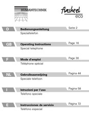 HumanTechnik A-4523-0 Mode D'emploi