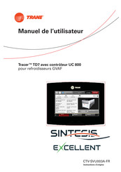 Trane UC 800 Manuel De L'utilisateur