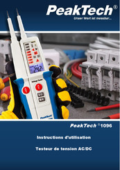Peaktech 1096 Instructions D'utilisation