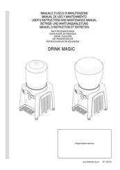 GBG DRINK MAGIC Manuel D'instructions