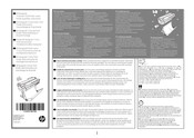 Hp DesignJet T120 Série Instructions D'assemblage