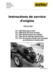 matev FPS-LS R50 Traduction Des Instructions De Service D'origine