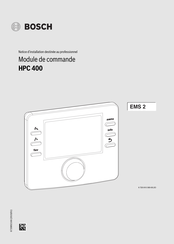 Bosch HPC 400 Notice D'installation