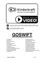 Kinderkraft GOSWIFT Guide D'utilisation