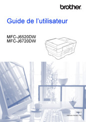 Brother MFC-J6520DW Guide De L'utilisateur