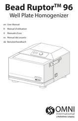 PerkinElmer OMNI Bead Ruptor 96 Manuel D'utilisation