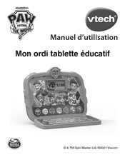 VTech Mon ordi tablette éducatif Manuel D'utilisation