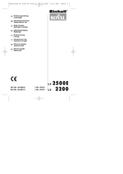 Royal LS 2200 Mode D'emploi