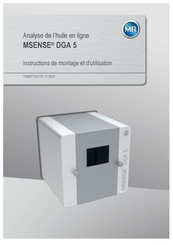 MR MSENSE DGA 5 Instructions De Montage Et D'utilisation