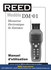 REED INSTRUMENTS DM-01 Manuel D'utilisation