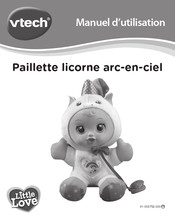 VTech Little Love Paillette licorne arc-en-ciel Manuel D'utilisation