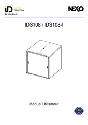 Nexo IDS108 Manuel Utilisateur