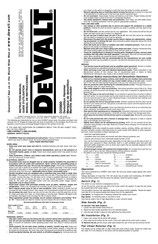 DeWalt D25900K Guide D'utilisation