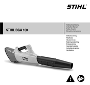 Stihl BGA 100 Notice D'emploi