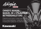 Kawasaki Ninja H2 2014 Manuel De L'utilisateur