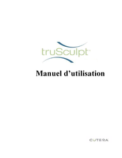 Cutera truSculpt Manuel D'utilisation