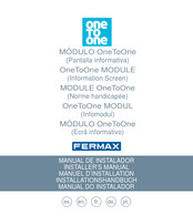 Fermax OneToOne Manuel D'installation