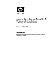 HP 317676-052 Manuel De Référence Du Matériel