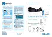 Philips HTS6100 Guide De Mise En Route