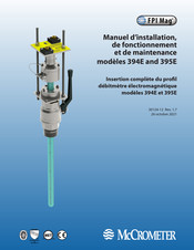 McCrometer FPI Mag 395E Manuel D'installation, De Fonctionnement Et De Maintenance