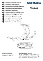 Westfalia 320 040 Notice De Montage Et D'utilisation