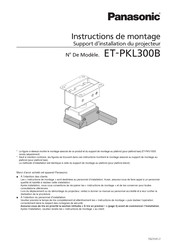 Panasonic ET PKL300B Instructions De Montage