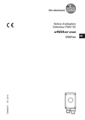 IFM Electronic efector250 O3D2 Série Notice D'utilisation