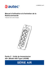 AUtec AIR A08 Manuel D'utilisation Et D'entretien