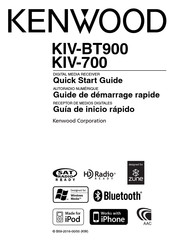 Kenwood KIV-BT900 Guide De Démarrage Rapide