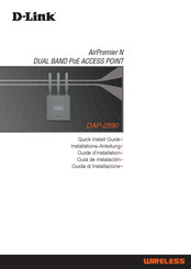 D-Link AirPremier N DAP-2590 Guide D'installation