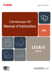 Canon LEGRIA mini Manuel D'instruction
