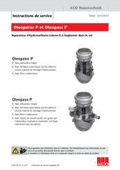 ACO Oleopator-P Instructions De Service