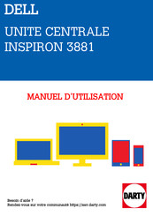 Dell Inspiron 3881 Manuel D'utilisation
