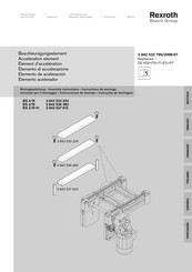 Bosch rexroth TS 2plus BS 4/R Série Instructions De Montage