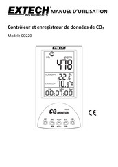 Extech Instruments CO220 Manuel D'utilisation