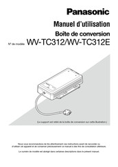 Panasonic WV-TC312 Manuel D'utilisation