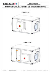 Caladair Eventys 08-95 Notice D'utilisation Et De Mise En Service