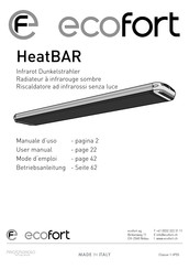 ecofort HeatBAR Mode D'emploi