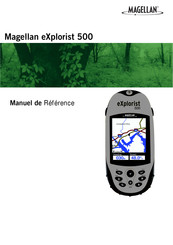 Magellan eXplorist 500 Manuel De Référence