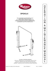 Rotary SPOA3LX Traduction Des Instructions Originales