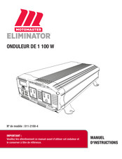 Motomaster Eliminator 011-2100-4 Manuel D'instructions