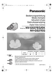 Panasonic NV-GS27EG Mode D'emploi