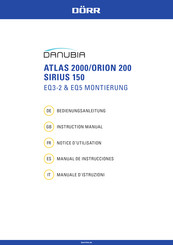 Dörr Danubia ATLAS 2000 Notice D'utilisation