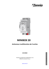 Zennio MINiBOX 20 Mode D'emploi