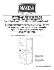 Maytag W10184580B Instructions Pour L'installation