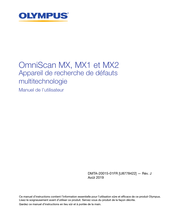 Olympus OmniScan MX1 Manuel De L'utilisateur
