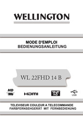 Wellington WL 22FH WL D 14 B Mode D'emploi